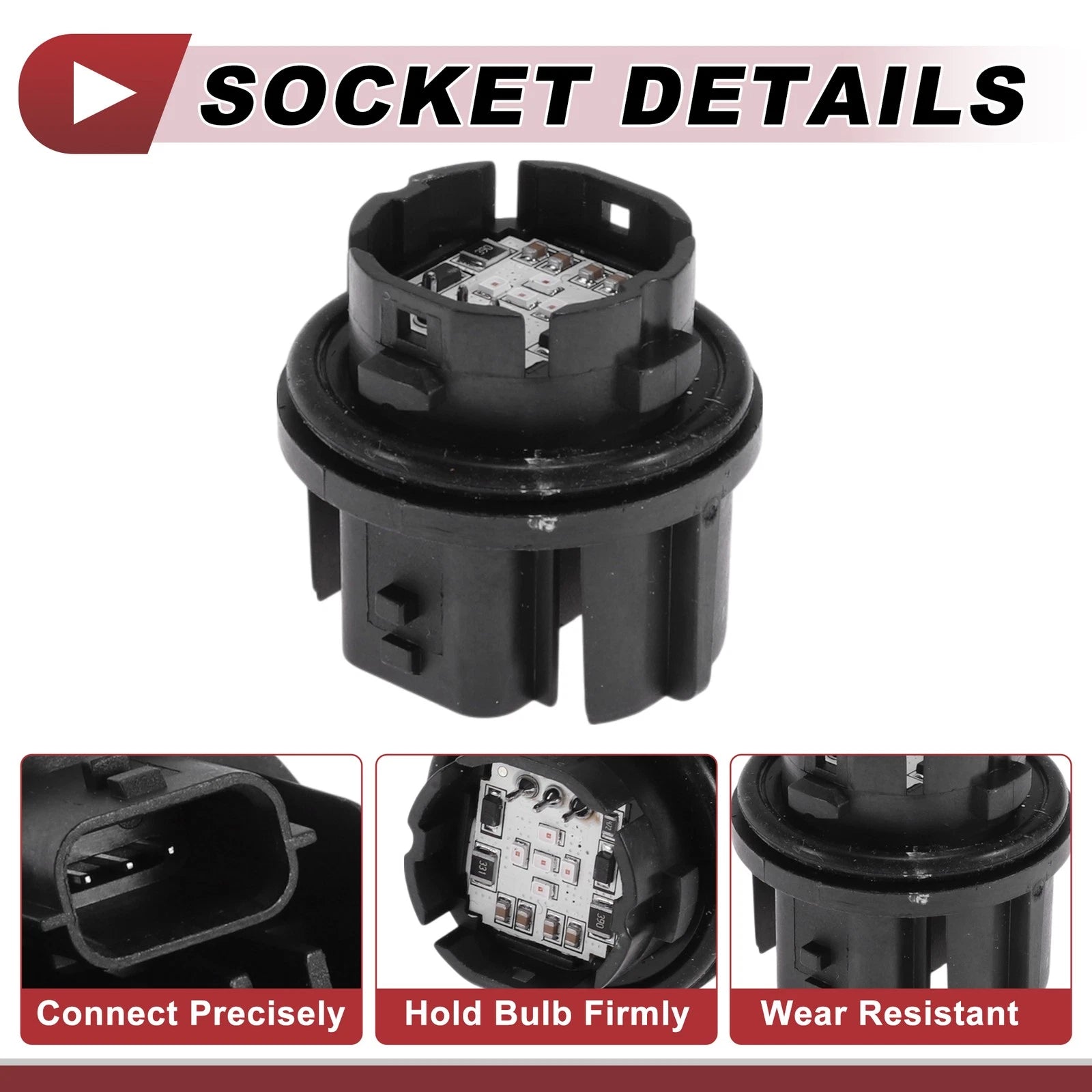 Light Socket Wiring for Toyota Land Cruiser Prado (2017–2022) No. 8153660C30