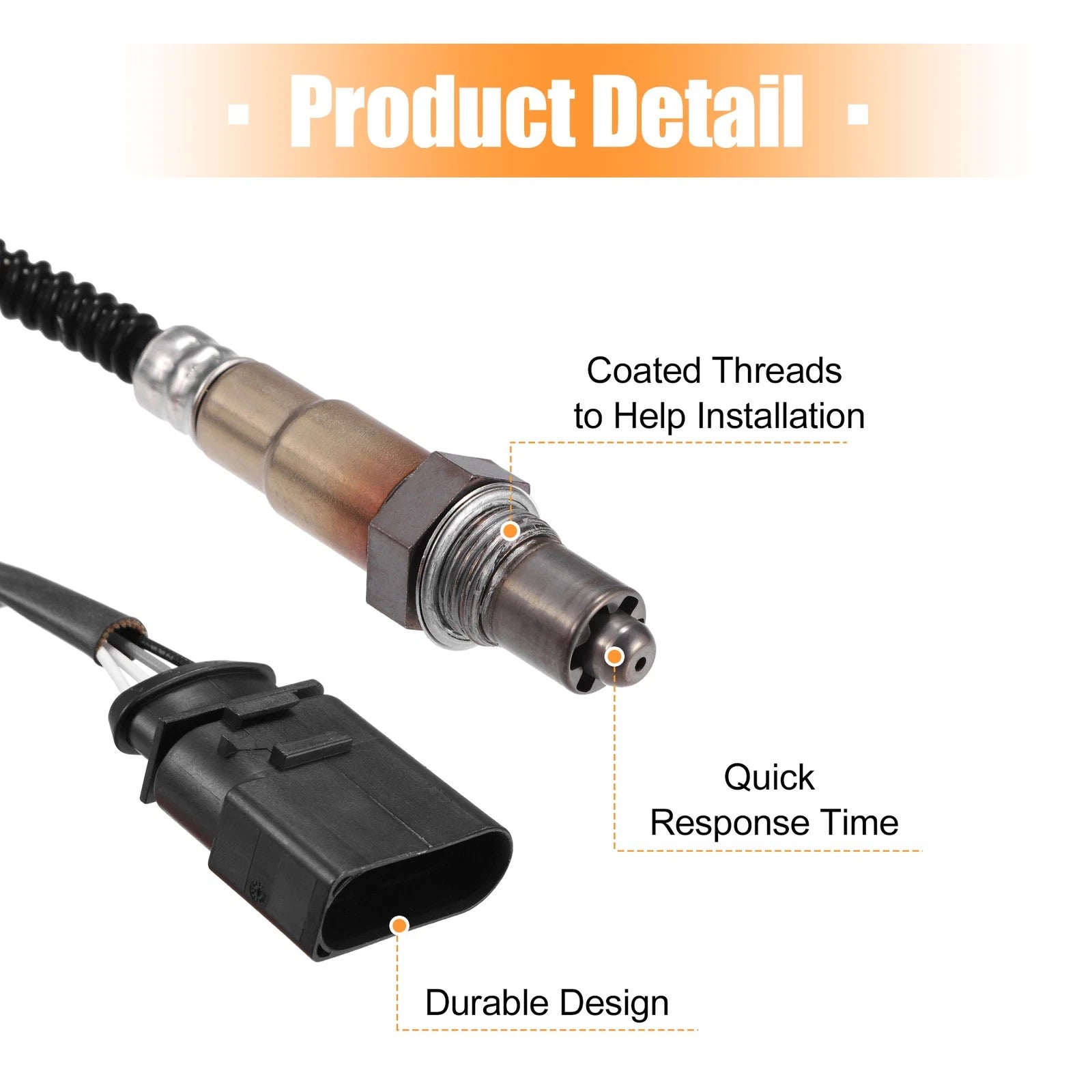 O2 Oxygen Sensor for Audi A4 (2000–2006), A6 (2002–2004)
