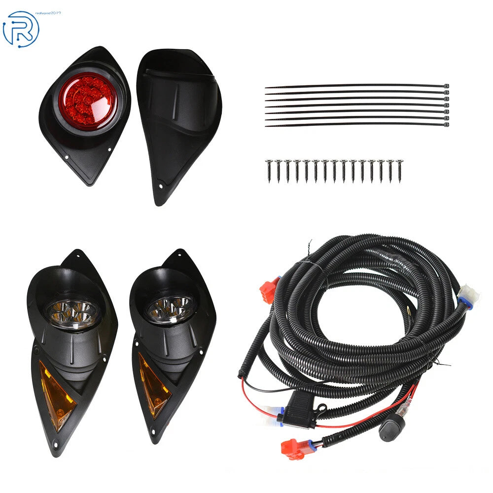 LED Headlight and Tail Light Kit for Yamaha Drive G29 (2007–Present)