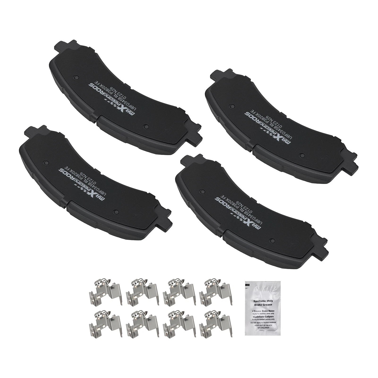 Set of 4 Front Brake Pads for Ford Bronco Expedition F-150 (2021–2023)