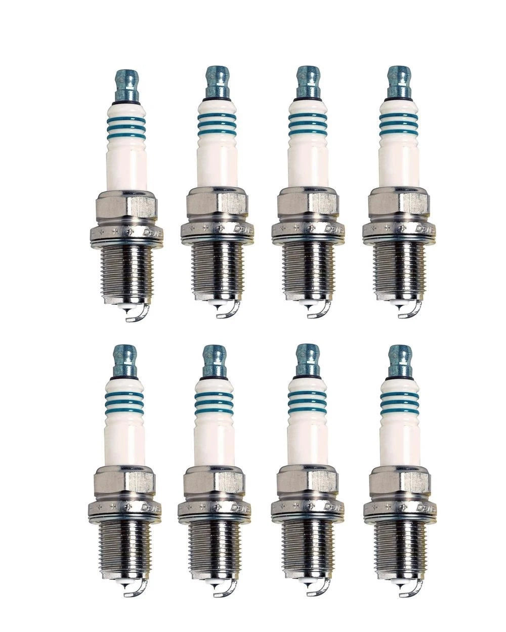 Set of 8 Denso Iridium Power Spark Plugs (Gap 0.040) for