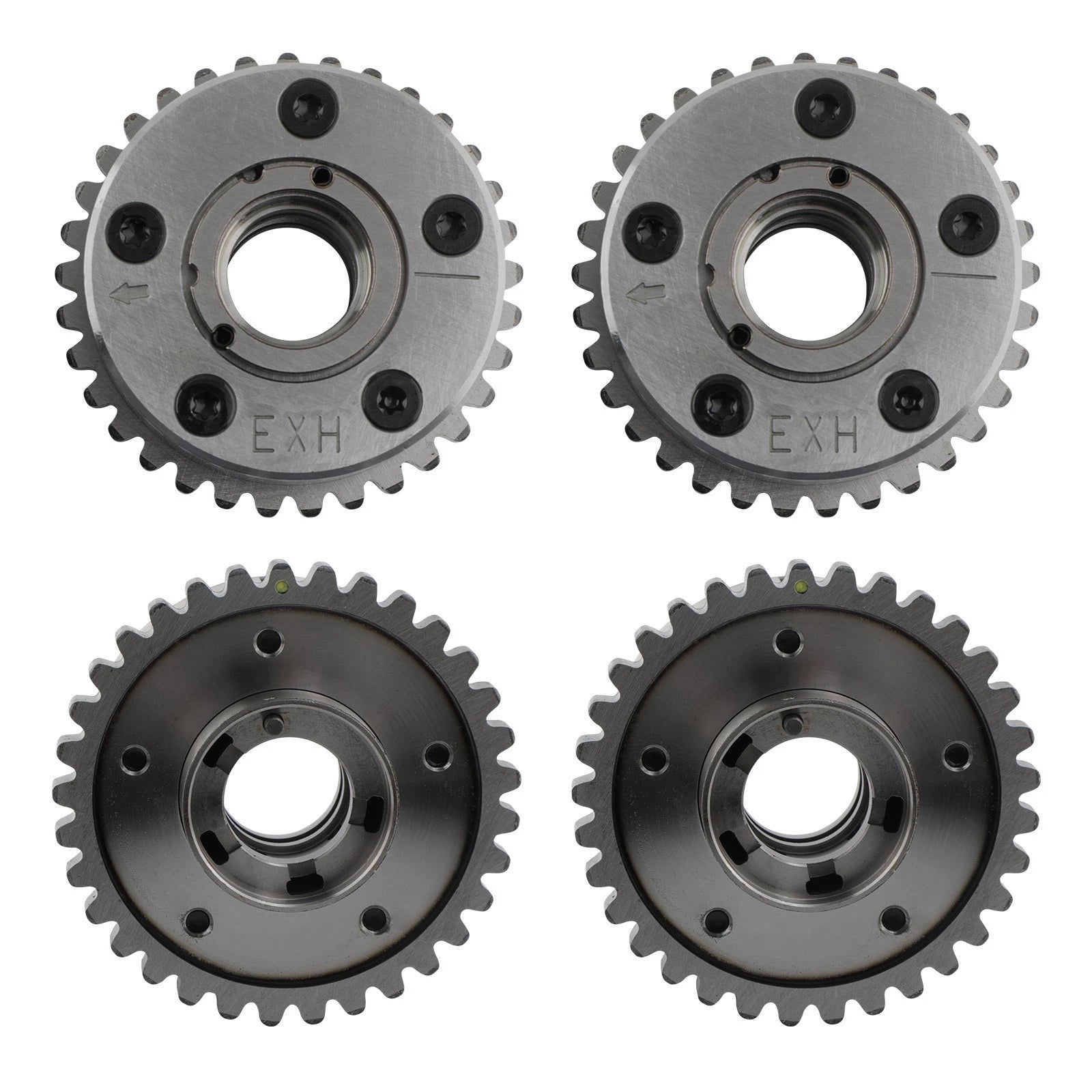 Set of 4 VVT Camshaft Gears for Chrysler Town & Country (2011–2016) 5184369AH 5184370AH
