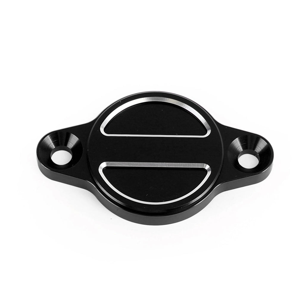 CNC Black Oil Filter Cover Cap for Ducati Hypermotard 796 939 950 1100 (2010–2020)