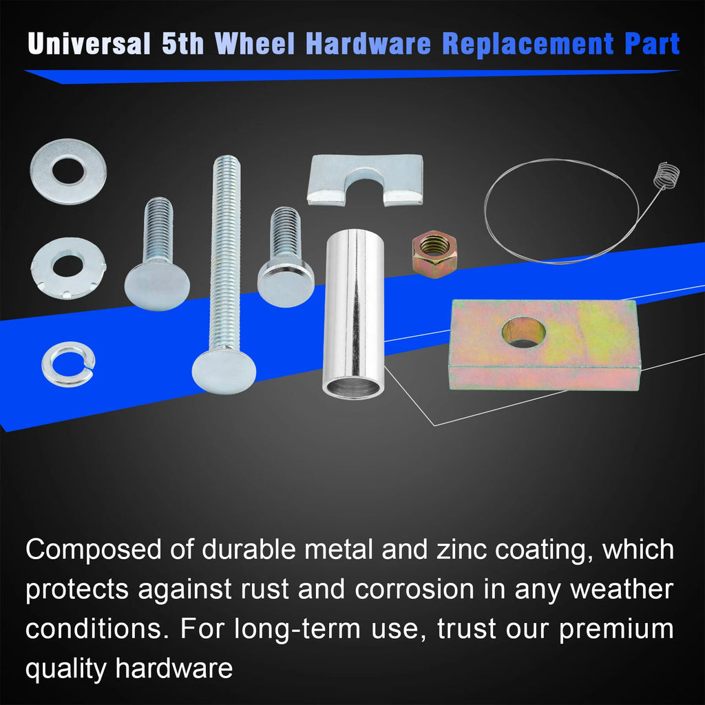 5th Wheel Hitch Rail Hardware Mounting Kit for Reese (16111)
