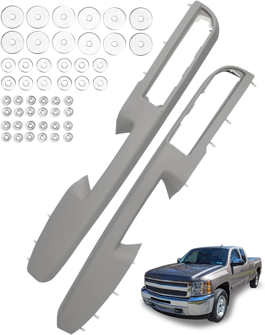 Armrest Repair Kit for Chevy Tahoe GMC Yukon XL (2010–2014) Gray