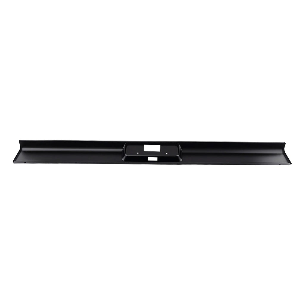 Black Rear Roll Pan for Chevy C10 C20 Pickup Fleetside (1973–1987) Steel
