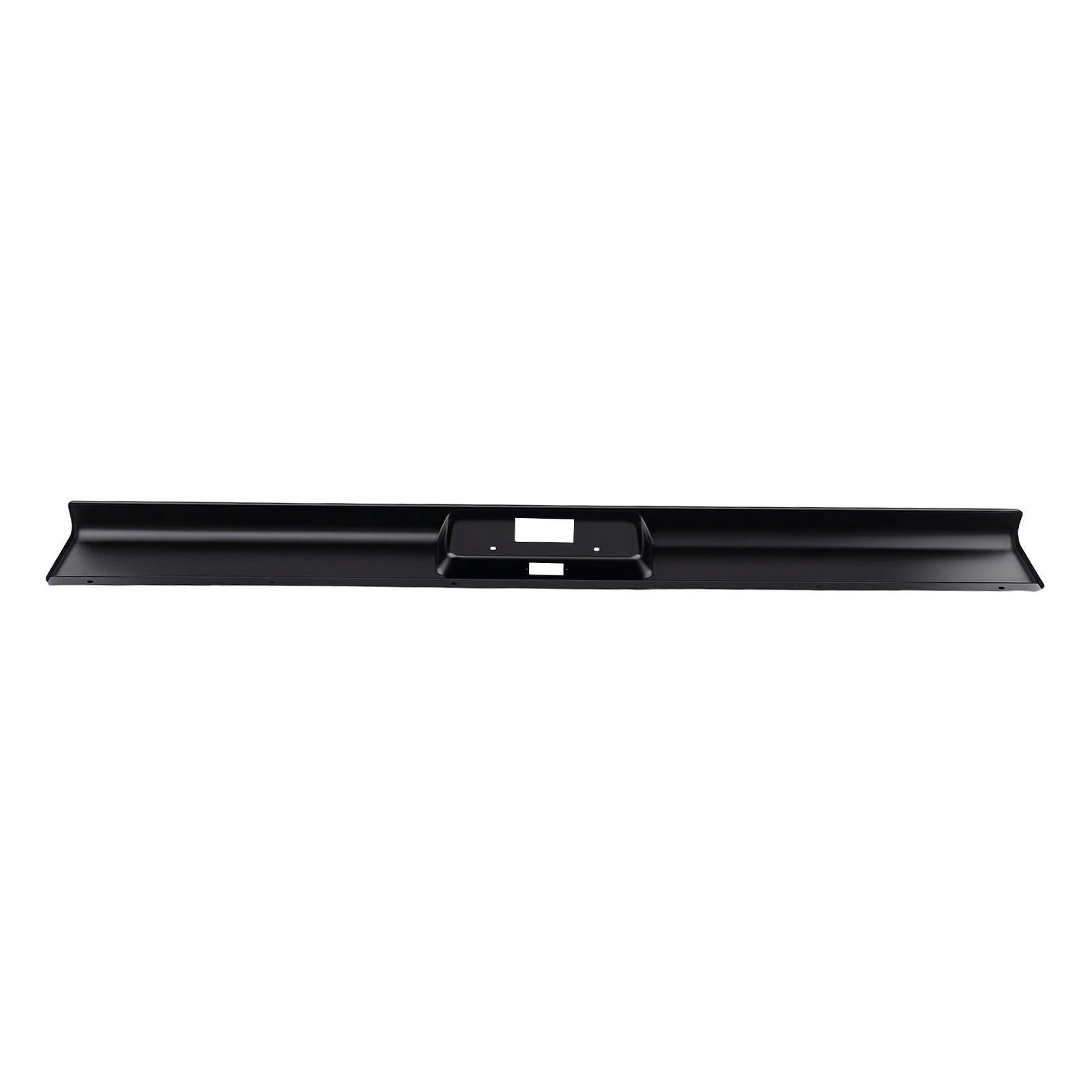 Black Rear Roll Pan for Chevy C10 C20 Pickup Fleetside (1973–1987) Steel