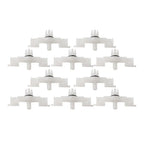 10 x Door Sill Scuff Plate Clips for Porsche Cayenne (2003-2010)