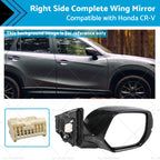 Right Door Mirror for Honda CR-V (2012–2017) RH Blinker