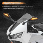 LED Turn Signal Rear View Mirrors for Yamaha YZF R6 R3 R1 (2006-2023)