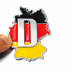 Aluminum 3D Badge Emblem for Audi BMW Mercedes VW (Germany)
