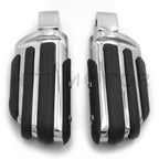 Chrome Rubber Pilot Footpeg Footrest for Yamaha Raider VMAX (2008–2017)