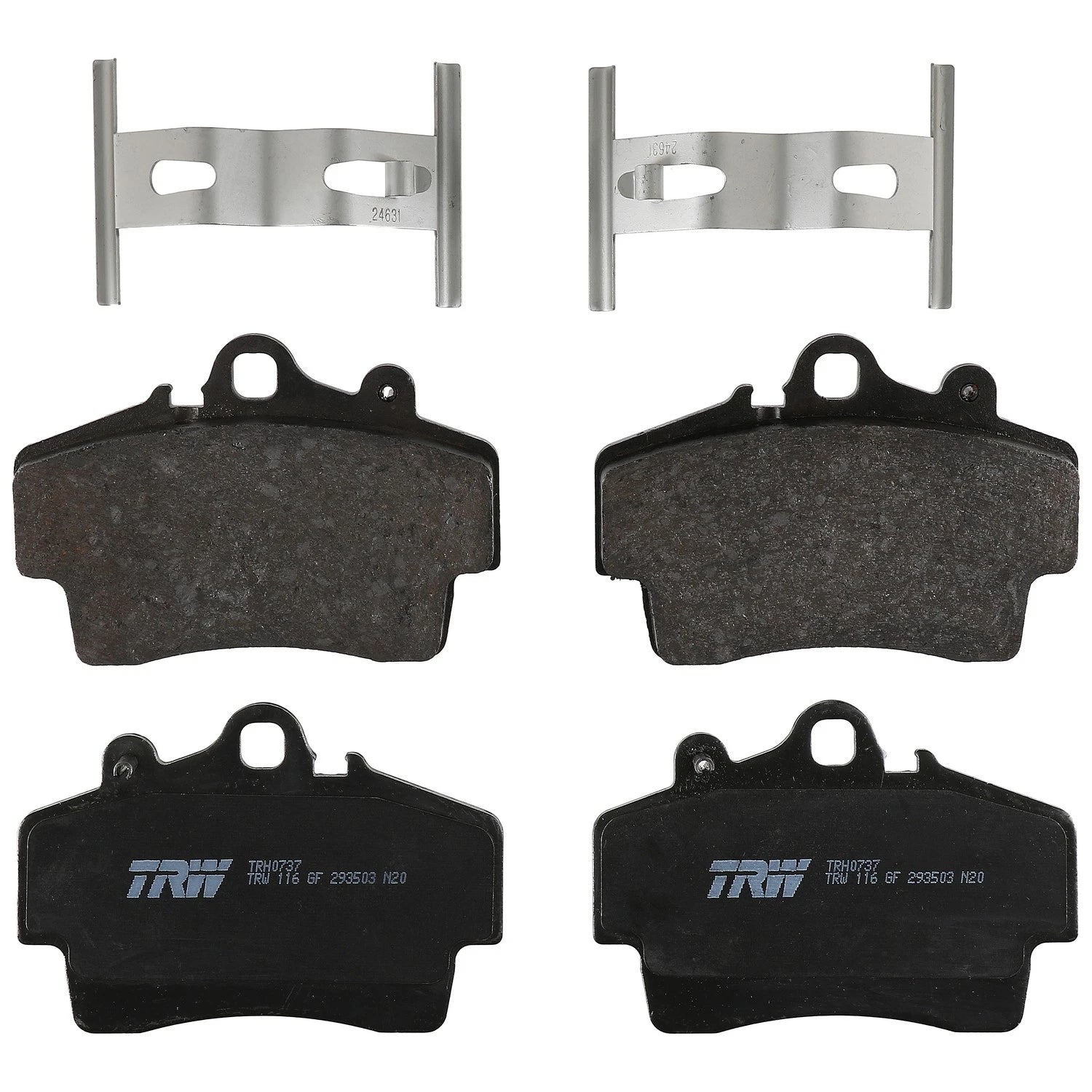 Disc Brake Pad Set for Porsche Boxster (1997–2001)