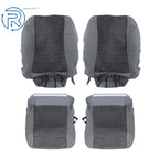 Set of 4 Cloth Seat Covers for Dodge Ram 1500 2500 3500 (2013–2018)
