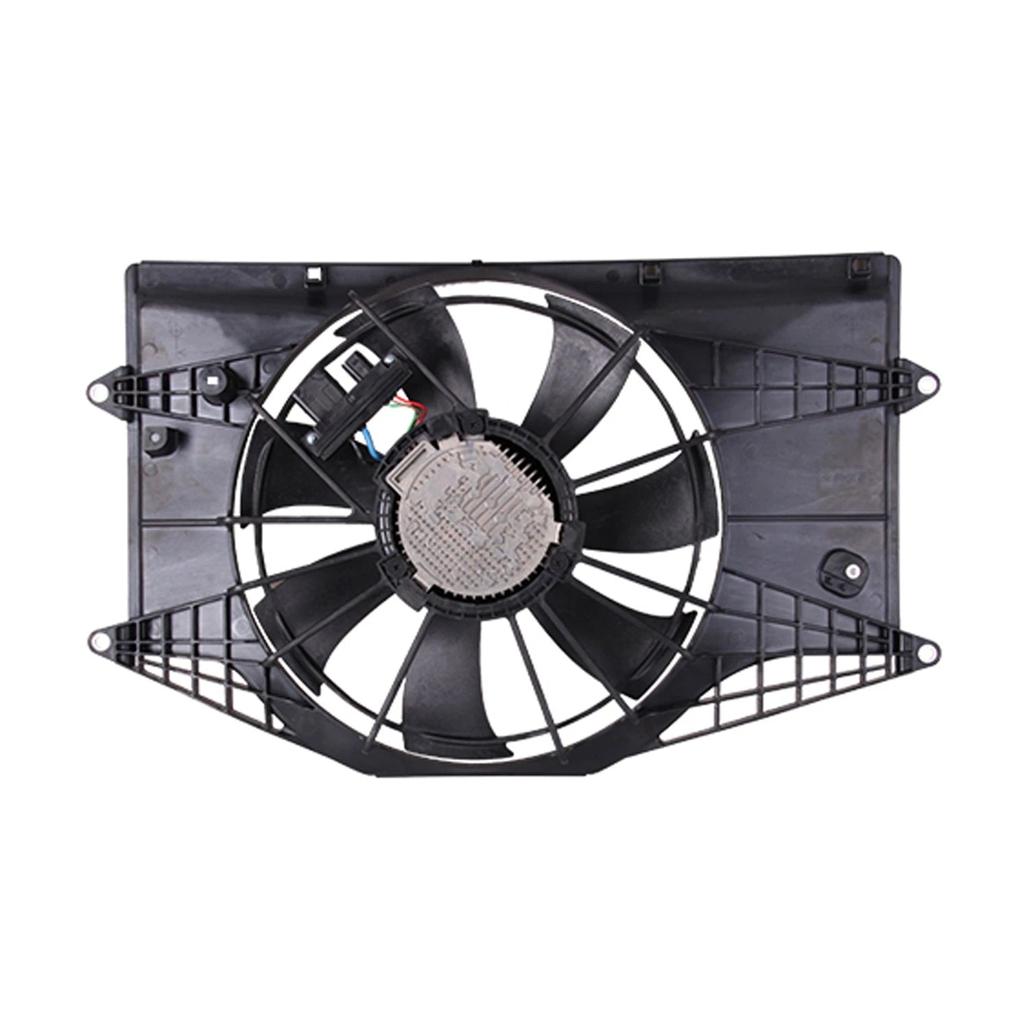 Replacement Plastic Radiator/Condenser Fan Assembly w/One Big Fan