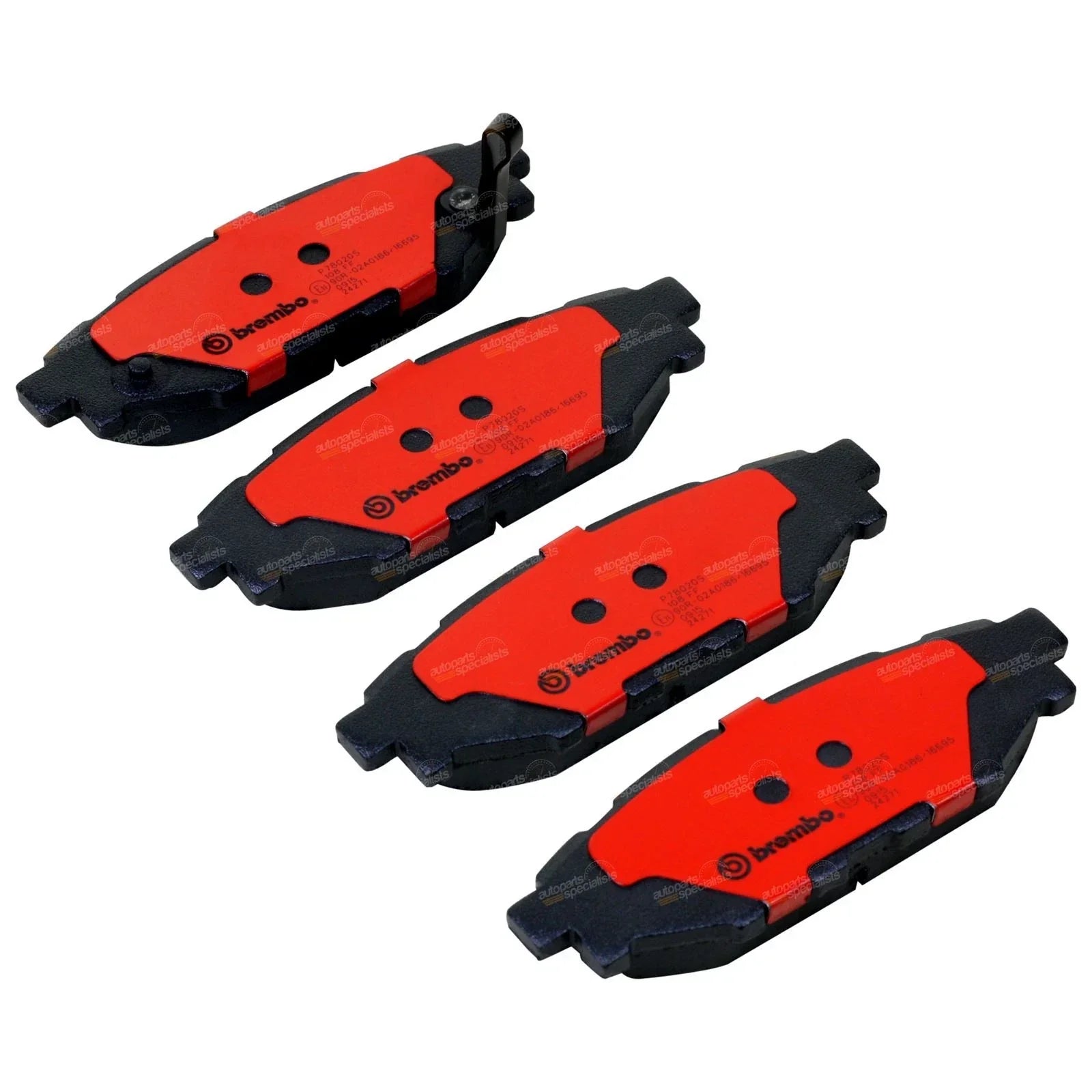 Brembo Rear Disc Brake Pads Set for Toyota 86 GT ZN6 (2012–2012)