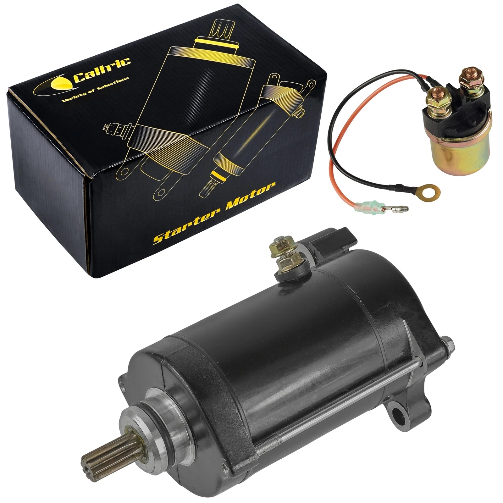Starter & Solenoid Relay for Yamaha WR650 Wave Runner (1990–1993)