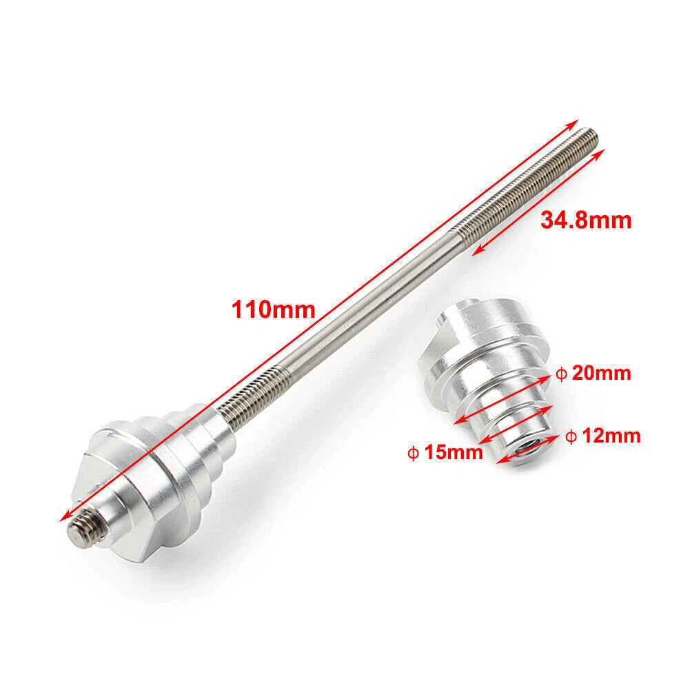 Bike Wheel Stand Adapter for Thru-Axle Hubs (12/15/20mm)