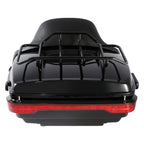 Trunk Pad Mount Rack Speakers for Harley Touring (2009–2013) Black