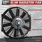 12" Electric Reversible Radiator Cool Fan for Universal Applications