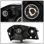 Pair Headlight Assemblies for Dodge Avenger (2008–2014) Reflector Type
