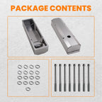 Valve Cover Kit for Chevy 283/350/302/327/305 (1958–1986) Aluminum