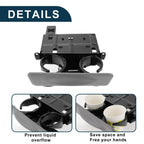 Cup Holder for Ford F-250 F-350 (2000–2007) No.YC3Z-2513560-CAD Gray