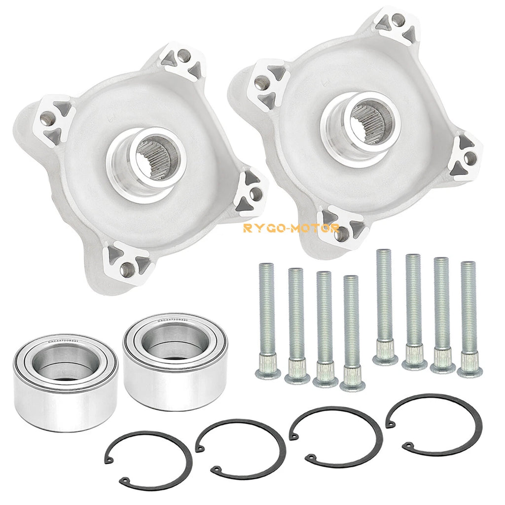 Front Wheel Hub & Bearing Kit for Polaris RZR 800 RZR S 800 (2008–2014)