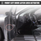 Front Left Door Latch Lock Actuator for Dodge Challenger (2011–2014)