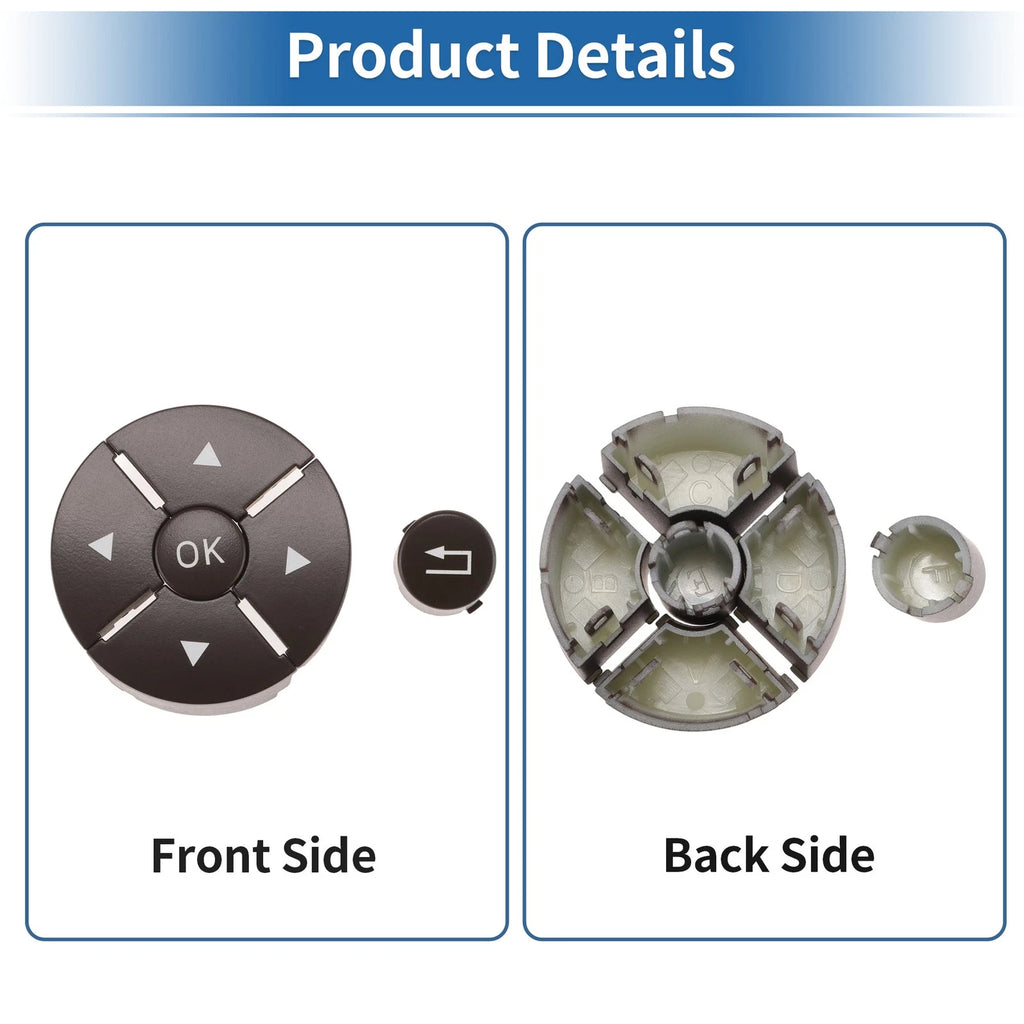 Steering Wheel Control Button Cover for Mercedes-Benz C-Class (2007–2010) Left