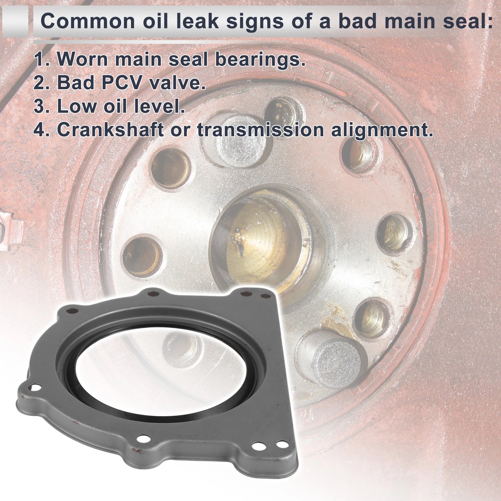 Rear Crankshaft Oil Seal for Mercedes-Benz C-Class (2008–2025) No.2700100068