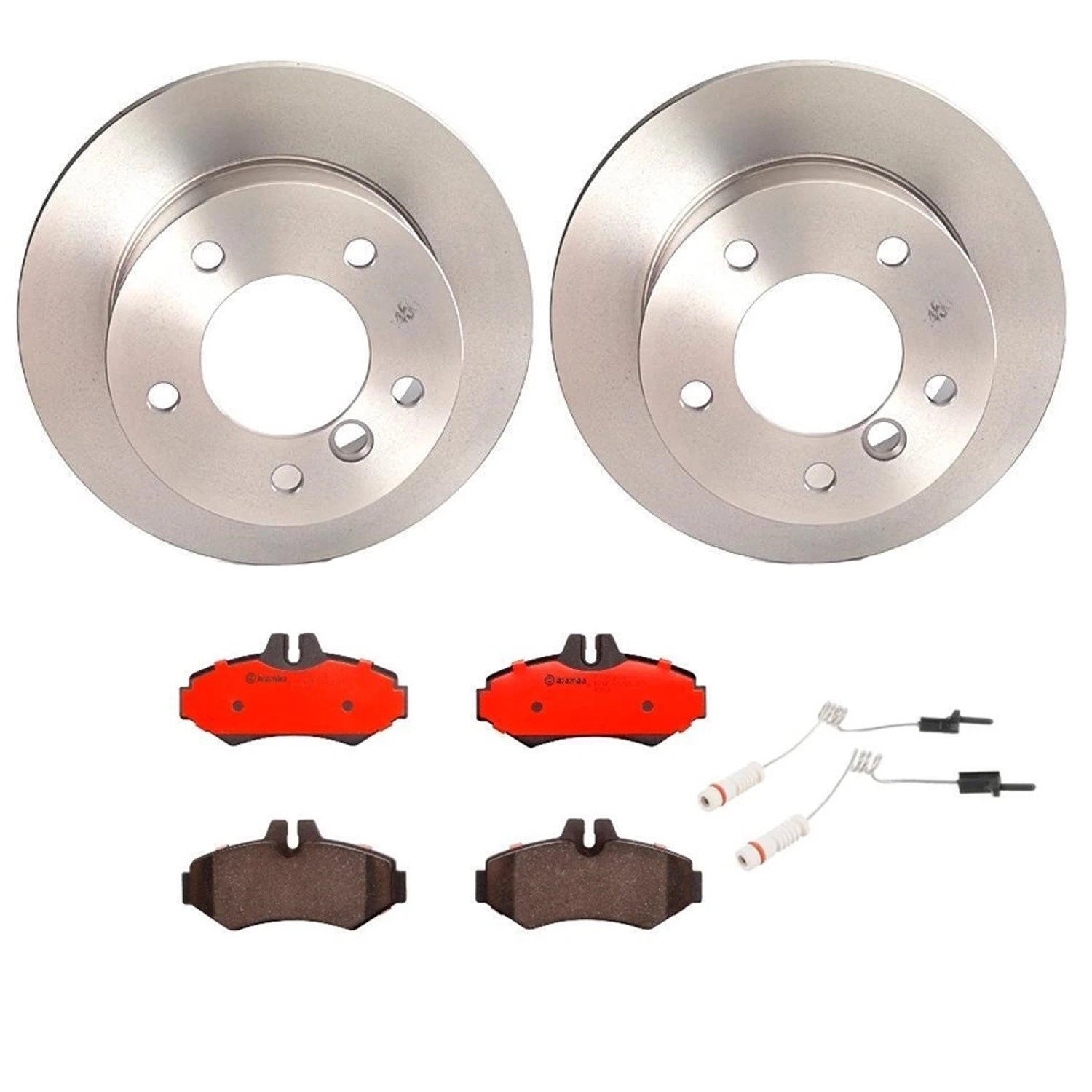 Brembo Rear Brake Kit with Ceramic Pads & Sensors for MB G-Class (W460–W463)