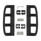 Matte Black Driver Footboard for Harley Road King Glide (2009–2024)