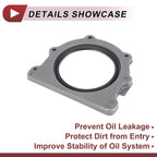 1 Pc Crankshaft Oil Seal with Flange for Mercedes-Benz C250 SLK250 (2012–2015) No. 2710140104
