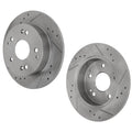 Front Brake Disc Rotors for Lexus CT200h Toyota Prius Plug-In (2012–2015)