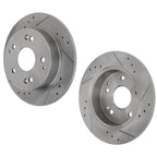 Front Brake Disc Rotors for Lexus CT200h Toyota Prius Plug-In (2012–2015)