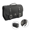 Pu Side Tail Bag for Scooter Motorcycle (Color Matching, Black)