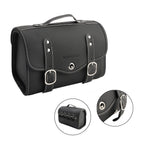 Pu Side Tail Bag for Scooter Motorcycle (Color Matching, Black)