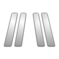 4Pc Chrome Pillar Post Covers for 2011-2019 Jaguar Xj - P3903