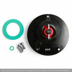 CNC Keyless Fuel Gas Tank Cap for Kawasaki ZX-6R ER-6F/6N (2000–2023) Red T9