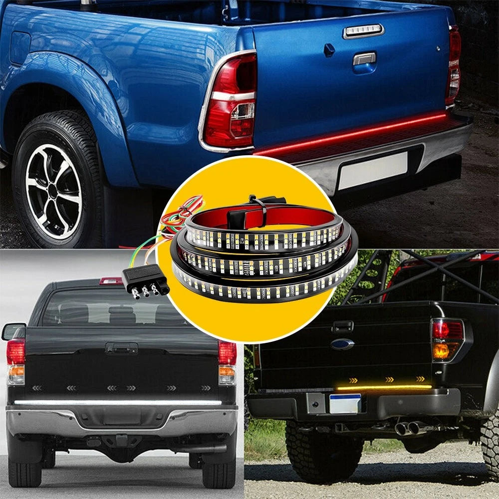 60" LED Strip Light Tailgate Bar for
