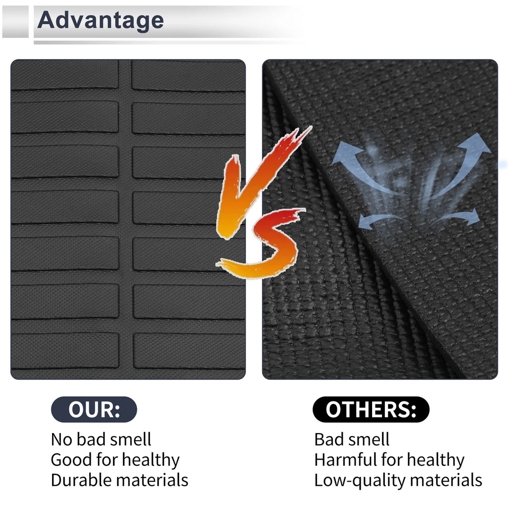 Cargo Liner Rear Trunk Mat for Chevrolet Equinox EV (2024–2025) TPE Long Grid