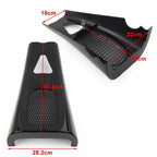 Stretched Chin Spoiler Scoop for Harley Touring Road (2017-2023) Matte Black