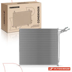 A/C Condenser with Bracket for Ford E-150 E-250 E-350 (2003–2007)