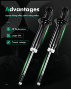 Rear Pair Shocks Struts for Ford Explorer Mercury Mountaineer (2006–2010)