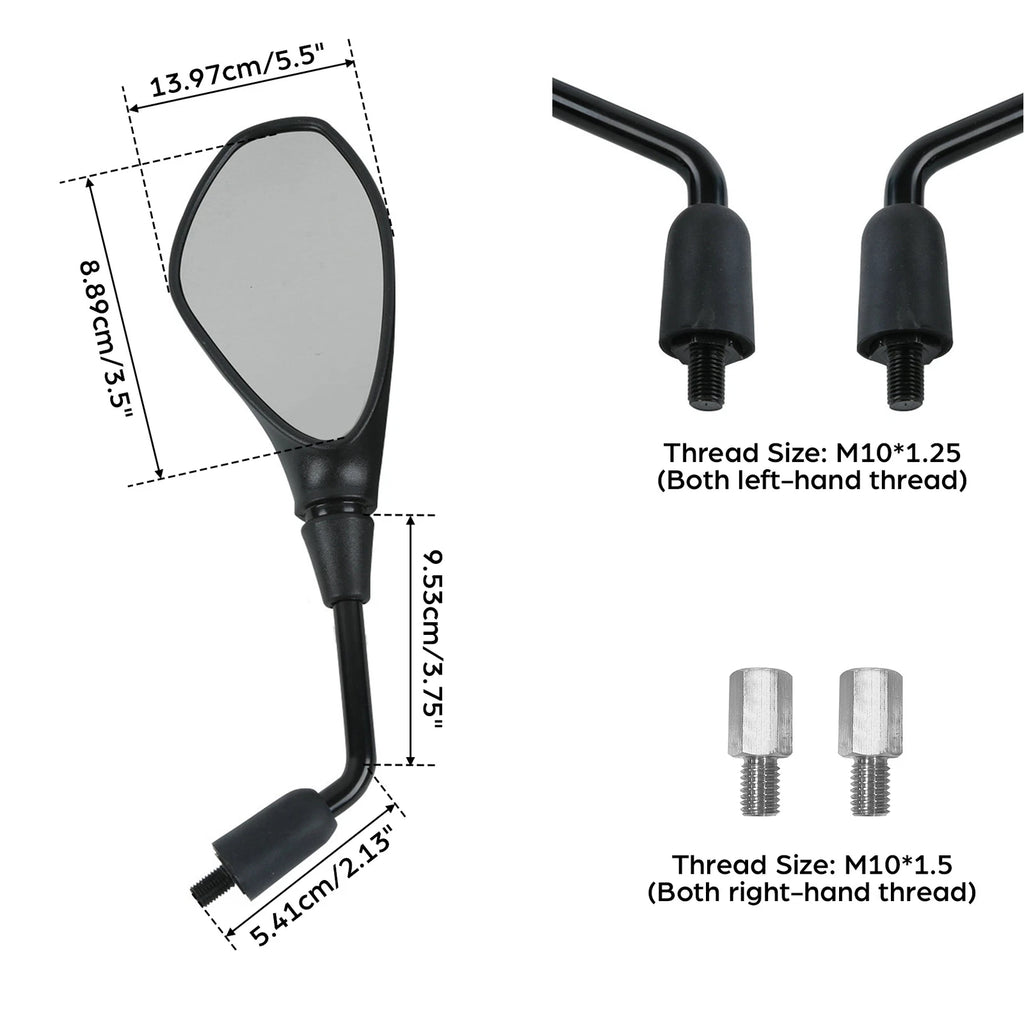 Rearview Mirrors for BMW R1250GS R1250GS Adventure (2019–2024)