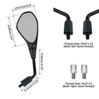 Rearview Mirrors for BMW R1250GS R1250GS Adventure (2019–2024)