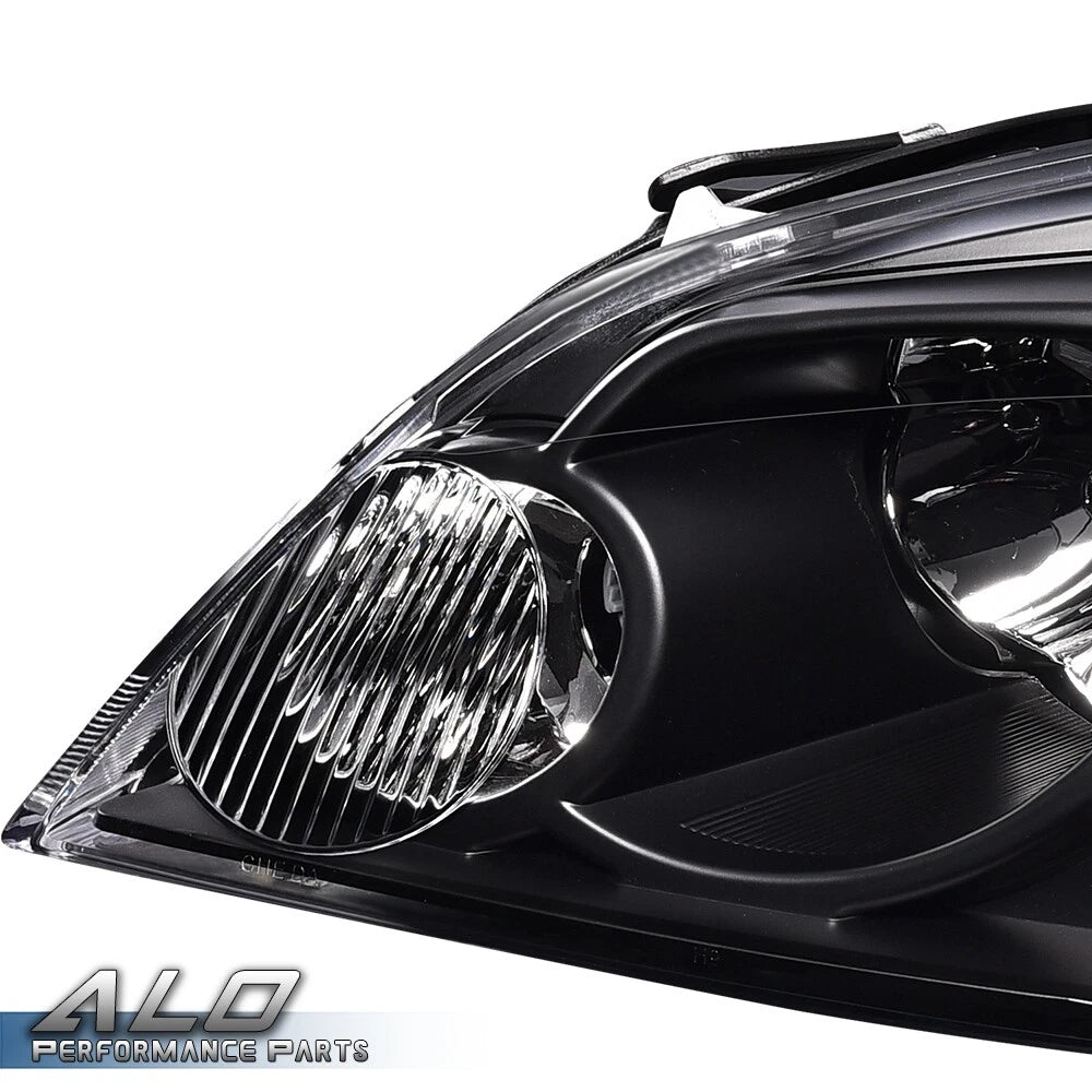 Clear Corner Black Headlights for Chevy Impala, Monte Carlo (2006–2013)