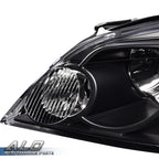 Clear Corner Black Headlights for Chevy Impala, Monte Carlo (2006–2013)