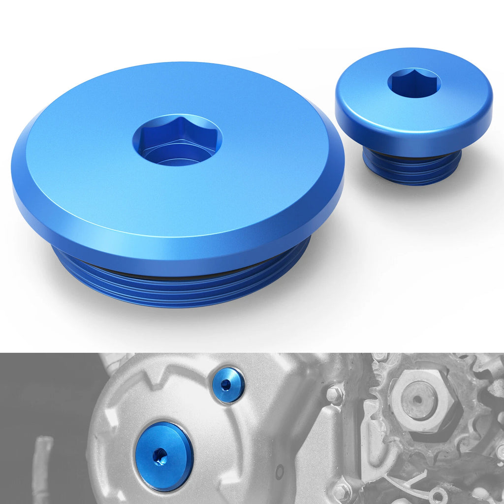 CNC Engine Crankcase Cover Plug for Yamaha YZ250F YZ250FX (2014–2023)